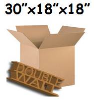 30"x18"x18" Double Wall Boxes